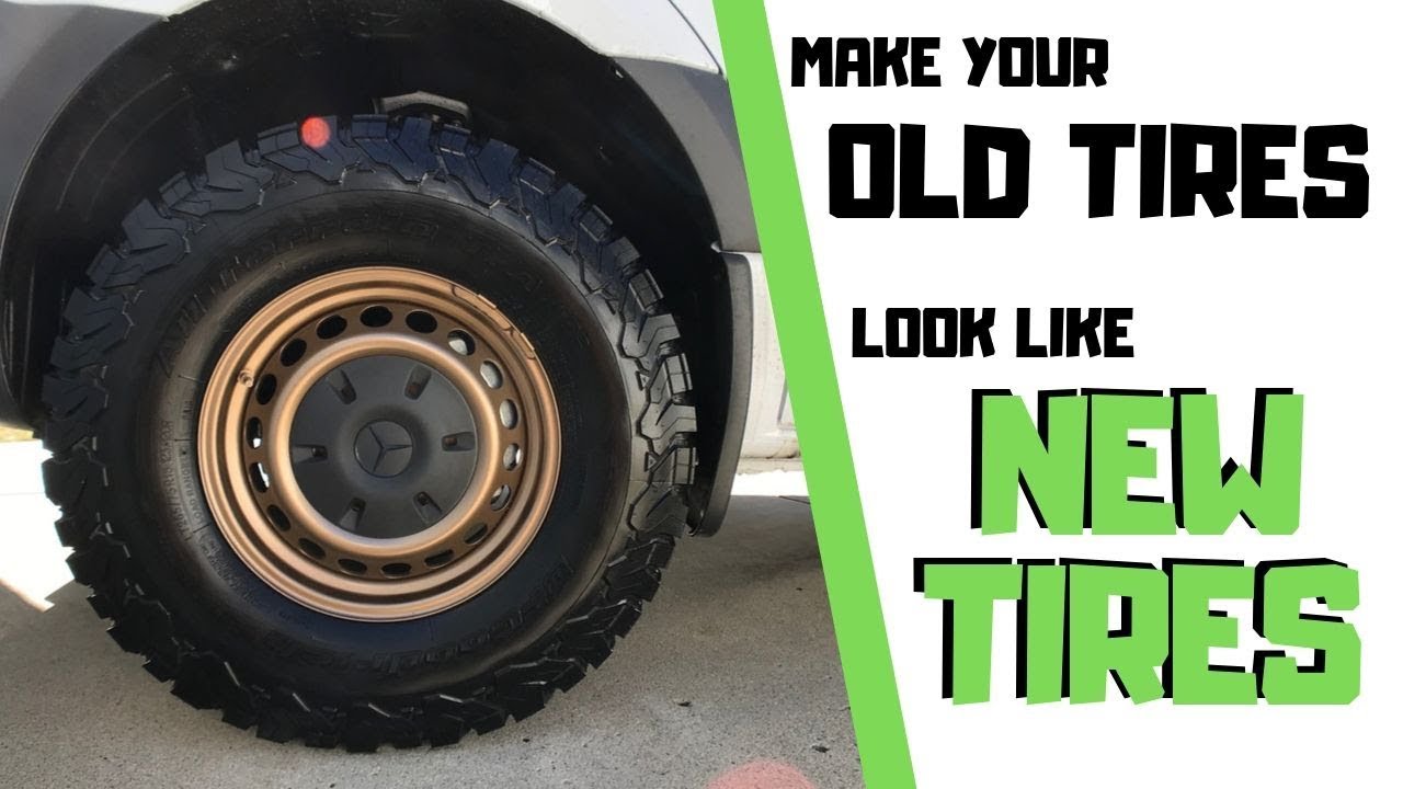 How to Make Used Tires Look New